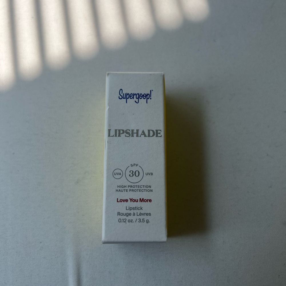 Supergoop! Lipshade SPF 30 in White Box
